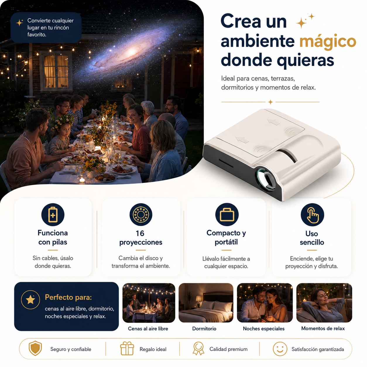 Proyector Planetas
